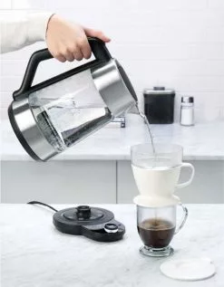 OXO On 60oz Adjustable Temperature Electric Kettle -Dinnerware Shop 8716900 oxo on 60oz adjustable temperature electric kettle pourover coffee