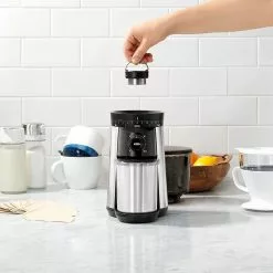 OXO BREW Conical Burr Coffee Grinder | Stainless Steel -Dinnerware Shop 8717000 h