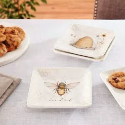 Certified International 6" Canape Plate (Set Of 4) | Bee Sweet -Dinnerware Shop 919popkvwfl. ac sl1500