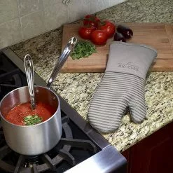 All-Clad Silicone Oven Mitt | Titanium 9 All-Clad Silicone Oven Mitt | Titanium -Dinnerware Shop 91dekzm til. ac sl1500