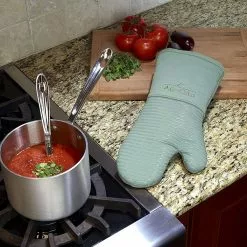 All-Clad Silicone Oven Mitt | Rainfall -Dinnerware Shop 91dwazuweil. ac sl1500