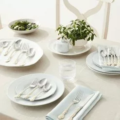 Oneida 18/10 Stainless Steel 45-Piece Flatware Set | Golden Mandolina -Dinnerware Shop 91hxnwkgosl. ac sl1500