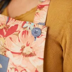 April Cornell Charming Chef Apron | Vintage Denim -Dinnerware Shop apchaq vintagedenim april cornel 2