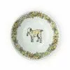 Everything Kitchens Barnyard Baby Animals 7" Salad Bowl | "Caprine Caper Goats" - Kid -Dinnerware Shop baby goat bowl large