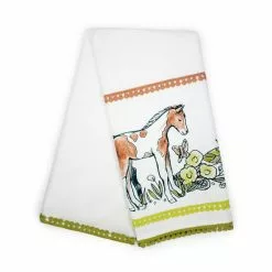 Everything Kitchens Barnyard Baby Animals Tea Towel + Pot Holder Set | "Hold Your Baby Horses" - Foal 10 Everything Kitchens Barnyard Baby Animals Tea Towel + Pot Holder Set | "Hold Your Baby Horses" - Foal -Dinnerware Shop babyhorsetowel 1 1