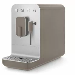 SMEG Fully Automatic Coffee Machine With Steamer | Taupe