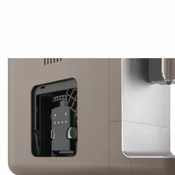 SMEG Fully Automatic Coffee Machine With Steamer | Taupe -Dinnerware Shop bcc02tpmus 7 1
