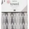 Danica Brands Now Designs By Danica Looma Dishtowel | Black -Dinnerware Shop black looma dishtowel