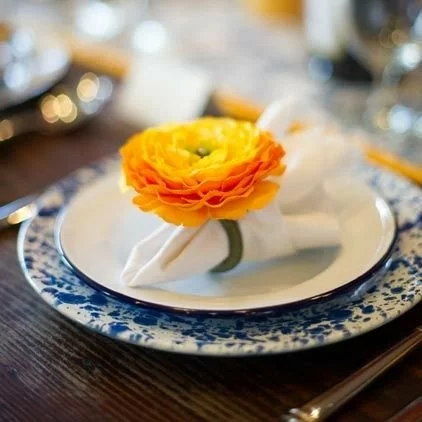 Crow Canyon Home Crow Canyon 10.25" Dinner Plate Marbled Blue 7 Crow Canyon Home Crow Canyon 10.25" Dinner Plate Marbled Blue - Image 5