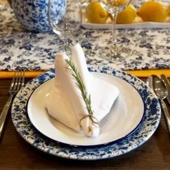 Crow Canyon Home Crow Canyon 10.25" Dinner Plate Marbled Blue 9 Crow Canyon Home Crow Canyon 10.25" Dinner Plate Marbled Blue -Dinnerware Shop blue marble life 2