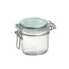 Bormioli Rocco 6.75oz Swing Top Fido Jar | Blue Top -Dinnerware Shop bluejar
