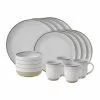 Royal Doulton Ellen DeGeneres Brushed Glaze Collection 16-Piece Dinnerware Set | White 1 Royal Doulton Ellen DeGeneres Brushed Glaze Collection 16-Piece Dinnerware Set | White -Dinnerware Shop brushedwhite1