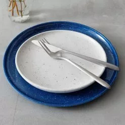 Fortessa Camp Melamine Coupe 7" Round Plate | White -Dinnerware Shop camp velo 0836