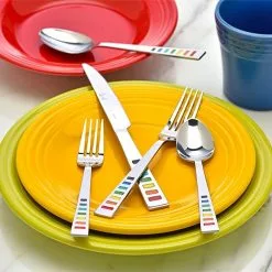 Fiesta® 20-Piece Flatware Set | Celebration 10 Fiesta® 20-Piece Flatware Set | Celebration -Dinnerware Shop celebration flatware