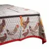 Mahogany USA Printed 60" X 60" Tablecloth | Chickens And Barns 1 Mahogany USA Printed 60" X 60" Tablecloth | Chickens And Barns -Dinnerware Shop chicken and barns export 2