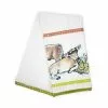 Everything Kitchens Barnyard Baby Animals 19" X 28" Tea Towel | "Have A Jersey Cow" - Calf -Dinnerware Shop cow towel