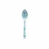 Crow Canyon Home Crow Canyon Enameled Slotted Spoon Turquoise Marble -Dinnerware Shop d53tqm