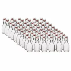Bormioli Rocco 4.25oz Swing Top Glass Bottles | 60-pack