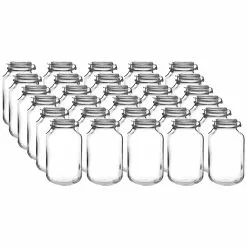 Bormioli Rocco 4L Swing Top Fido Glass Jars | 30-pack