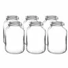 Bormioli Rocco 4.67L Swing Top Fido Glass Jars | 6-pack -Dinnerware Shop ekb br5lf