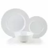 Mason Cash Linear Collection 18-Piece Dinnerware Set - White