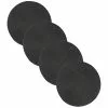 Danica Brands Now Designs By Danica 15" Disko Placemats (Set Of 4) | Black -Dinnerware Shop ekb nddpm4black
