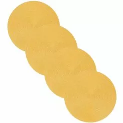 Danica Brands Now Designs By Danica 15" Disko Placemats (Set Of 4) | Honey