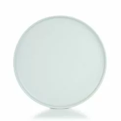 Everything Kitchens Modern Flat 8-Piece Dinner Plate Set | Soft Pink & Stone Gray -Dinnerware Shop ekx dp st 2 3