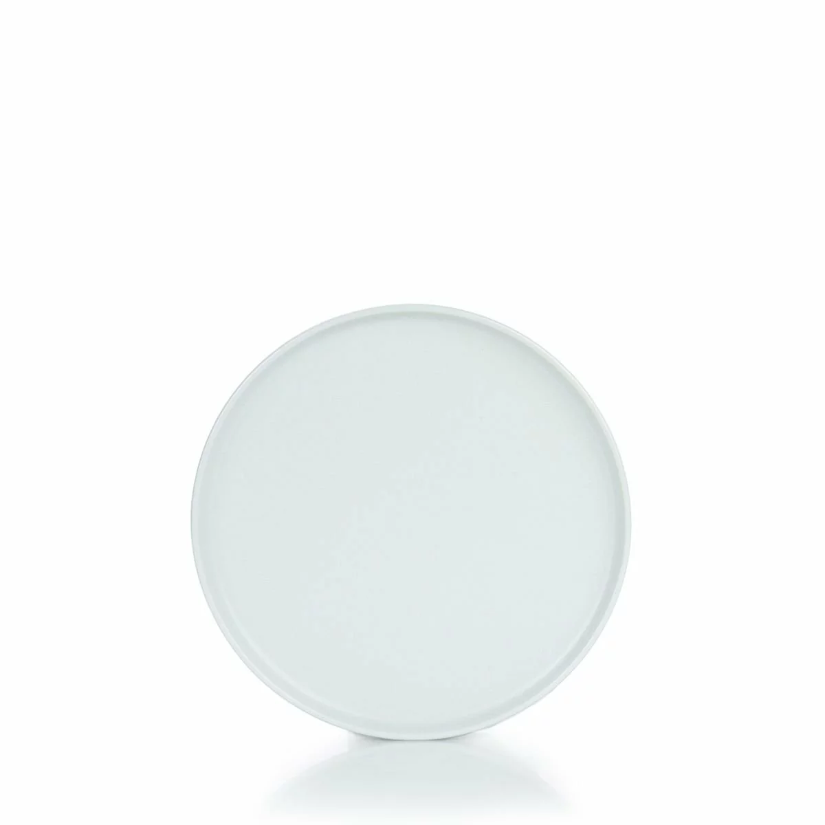 Everything Kitchens Modern Flat 8" Lunch Plates (Set Of 4) | Stone Gray 4 Everything Kitchens Modern Flat 8" Lunch Plates (Set Of 4) | Stone Gray - Image 2