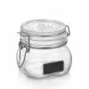 Bormioli Rocco 17oz Swing Top Storage Jar W/Chalkboard Label -Dinnerware Shop fido jar rocco chalkboard 500ml