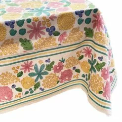 Mahogany USA Printed 60" X 60" Tablecloth | April