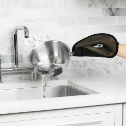 OXO Good Grips Silicone Pot Holder | Black -Dinnerware Shop gg 11220500 4b