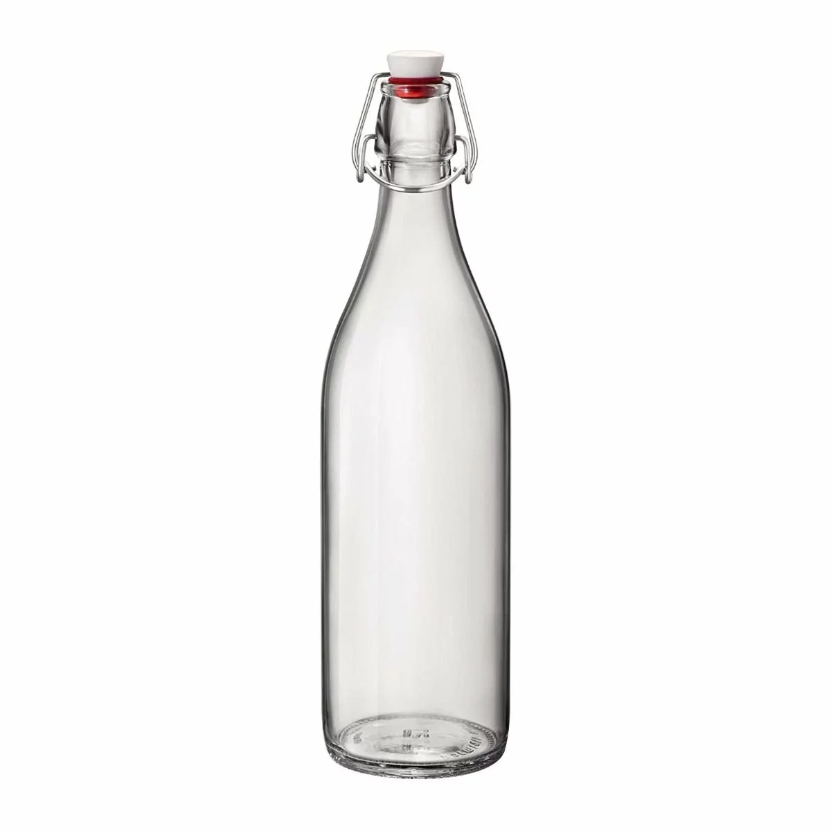Bormioli Rocco 33.75oz Swing Top Giara Glass Bottles - Clear | 30-pack 4 Bormioli Rocco 33.75oz Swing Top Giara Glass Bottles - Clear | 30-pack - Image 2