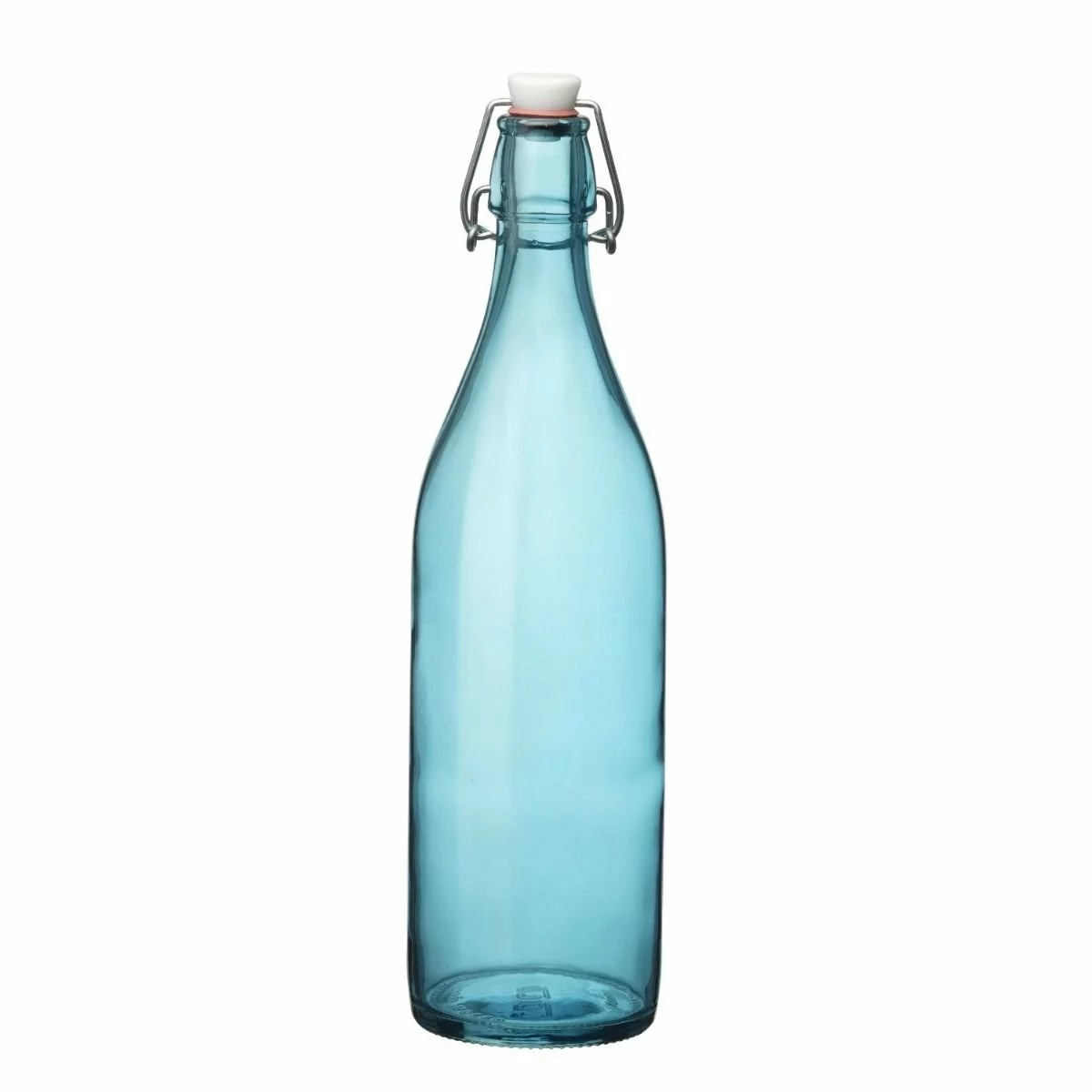 Bormioli Rocco 33.75oz Swing Top Giara Glass Bottles - Sky Blue | 6-pack 4 Bormioli Rocco 33.75oz Swing Top Giara Glass Bottles - Sky Blue | 6-pack - Image 2