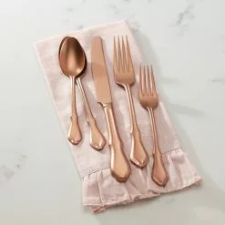 Reed & Barton 20-Piece Flatware Set | Hampden Rose -Dinnerware Shop hampden5 1