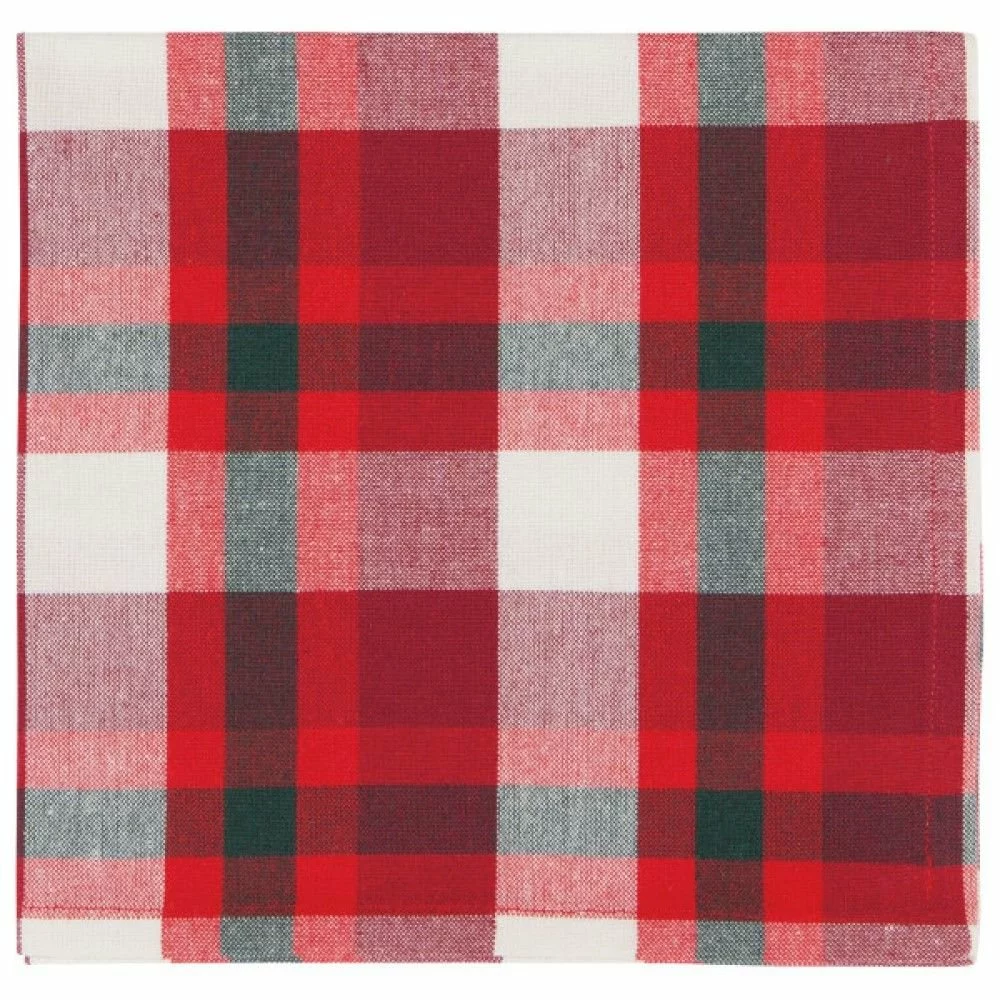 Danica Brands Now Designs By Danica Second Spin 20" Napkins (Set Of 4) | Tannenbaum Plaid 4 Danica Brands Now Designs By Danica Second Spin 20" Napkins (Set Of 4) | Tannenbaum Plaid - Image 2