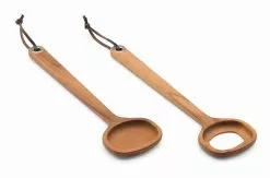 Ironwood Gourmet Nordic Salad Serving Spoons By Fox Run -Dinnerware Shop ironwood salad serving spoons set of 2 28742