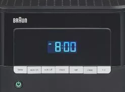 Braun BrewSense 12-Cup Drip Coffee Maker | Black & Stainless -Dinnerware Shop kf7150bk braun 12 cup coffee maker