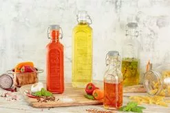 Kilner Swing Top Glass Bottle | 1L -Dinnerware Shop kilner cliptop bottle new range 1