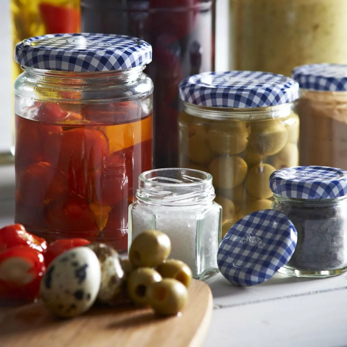 Kilner Twist Top Hexagonal Jar (Blue) | 1.6oz 4 Kilner Twist Top Hexagonal Jar (Blue) | 1.6oz - Image 2