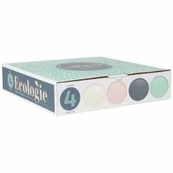 Danica Brands Now Designs By Danica Planta 10" Dinner Plates (Set Of 4) | Tranquil -Dinnerware Shop l050002 ecologie dinner plate set4 tranquil pkg