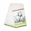 Everything Kitchens Barnyard Baby Animals 19" X 28" Tea Towel | "Leaping Sheep" - Lamb -Dinnerware Shop lamb towel