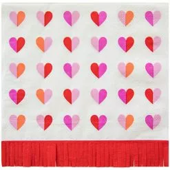 C.R Gibson (One Coast) C.R. Gibson Lunch Napkins (Set Of 20) | With All My Heart