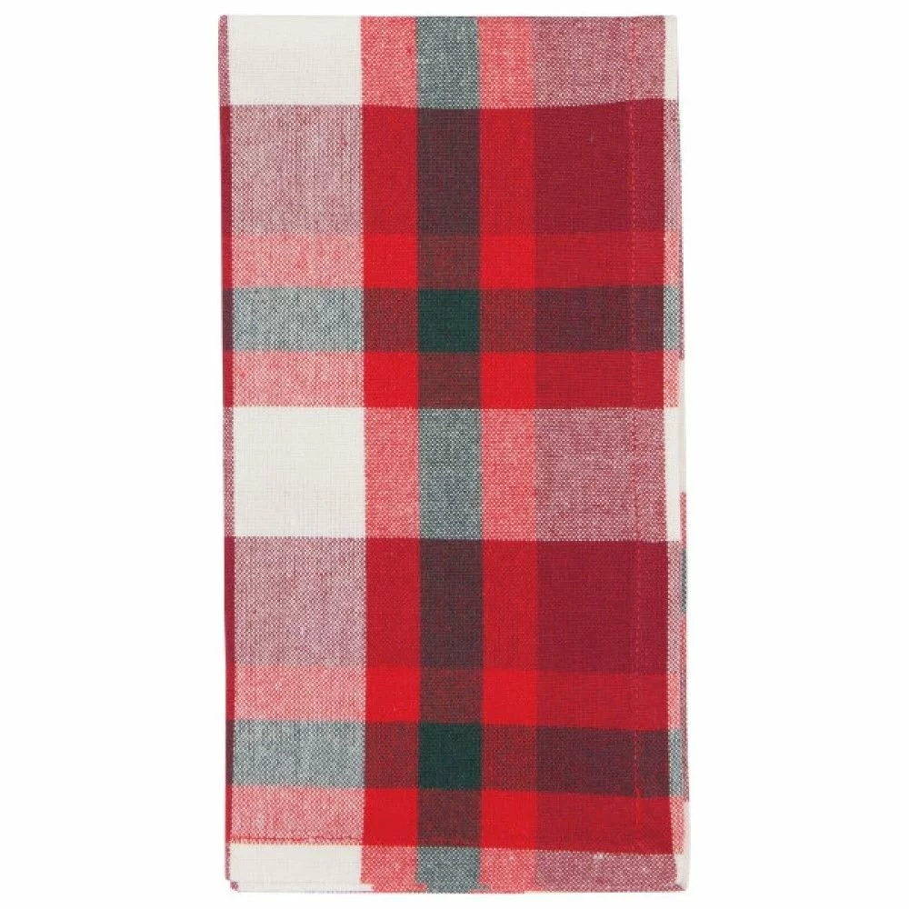 Danica Brands Now Designs By Danica Second Spin 20" Napkins (Set Of 4) | Tannenbaum Plaid 5 Danica Brands Now Designs By Danica Second Spin 20" Napkins (Set Of 4) | Tannenbaum Plaid - Image 3