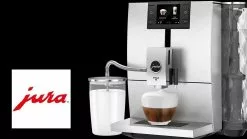 Jura ENA 8 Automatic Coffee & Espresso Machine With Touch Screen | Nordic White + Smart Connect + Glass Milk Container + Replacement Water Filter & Descaling Tabs -Dinnerware Shop maxresdefault 62 10