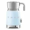 SMEG Tritan Renew Milk Frother | Pastel Blue -Dinnerware Shop mff01pbus