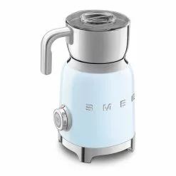 SMEG Tritan Renew Milk Frother | Pastel Blue -Dinnerware Shop mff01pbus 3