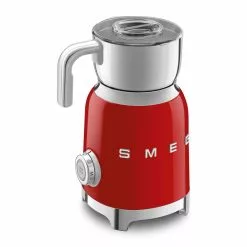 SMEG Tritan Renew Milk Frother | Red -Dinnerware Shop mff01rdus 3