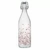 Cerve 33.8oz Swing Top Lory Glass Bottle | Murano Rosso -Dinnerware Shop murano rosso lory 1000