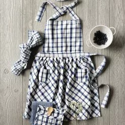Danica Brands Now Designs By Danica Classic Apron | Belle Plaid 7 Danica Brands Now Designs By Danica Classic Apron | Belle Plaid -Dinnerware Shop now designs s23 2405029 collection belle plaid 6953 style